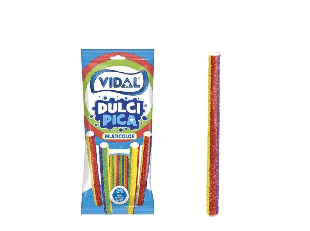 Gomas Dulcipica Multicolor 90g - VIDAL