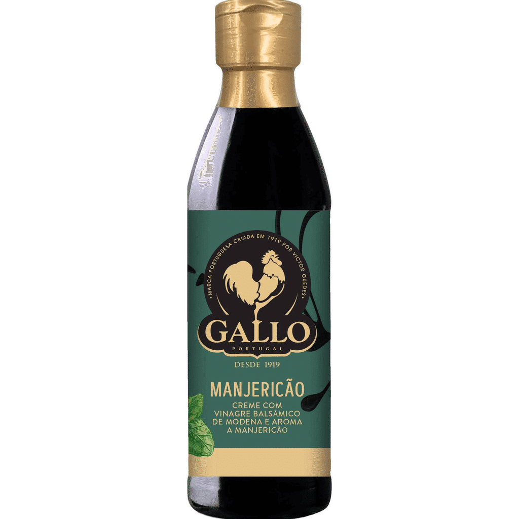 Creme Vinagre Balsâmico de Modena com Manjericão - GALLO