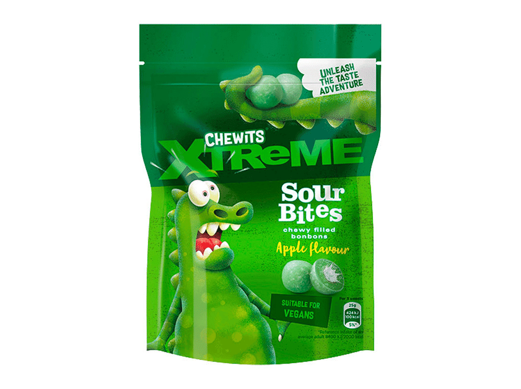 Sour Bites Extreme Maçã 115g - CHEWITS