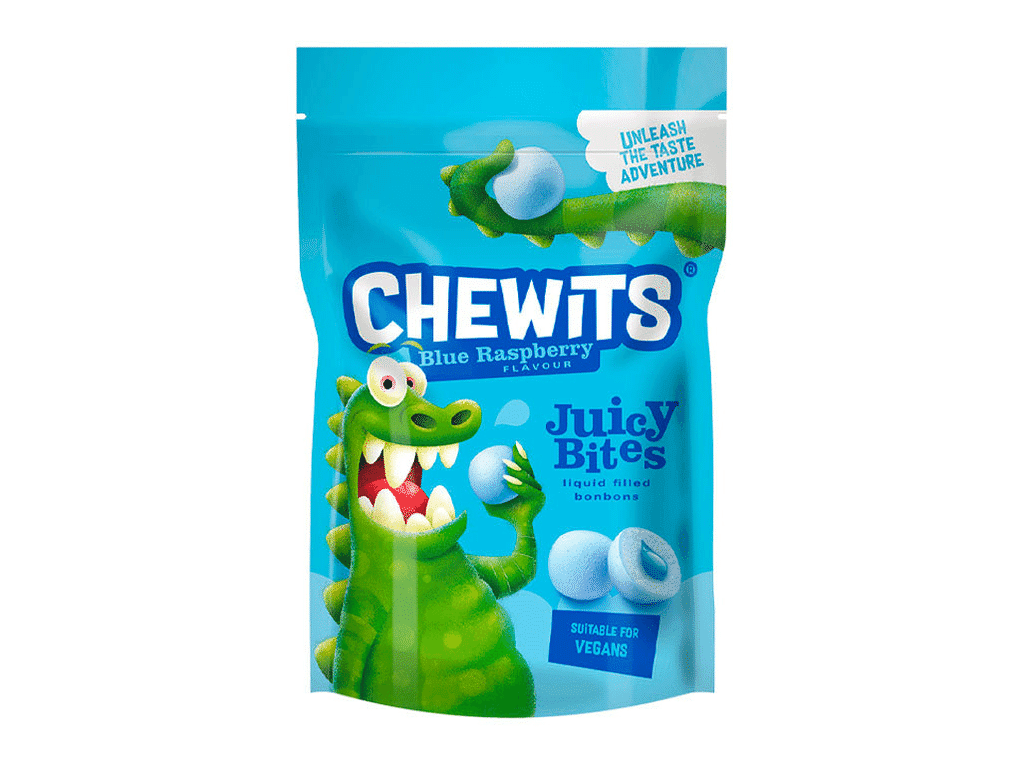 Juicy Bites Framboesa 115g - CHEWITS