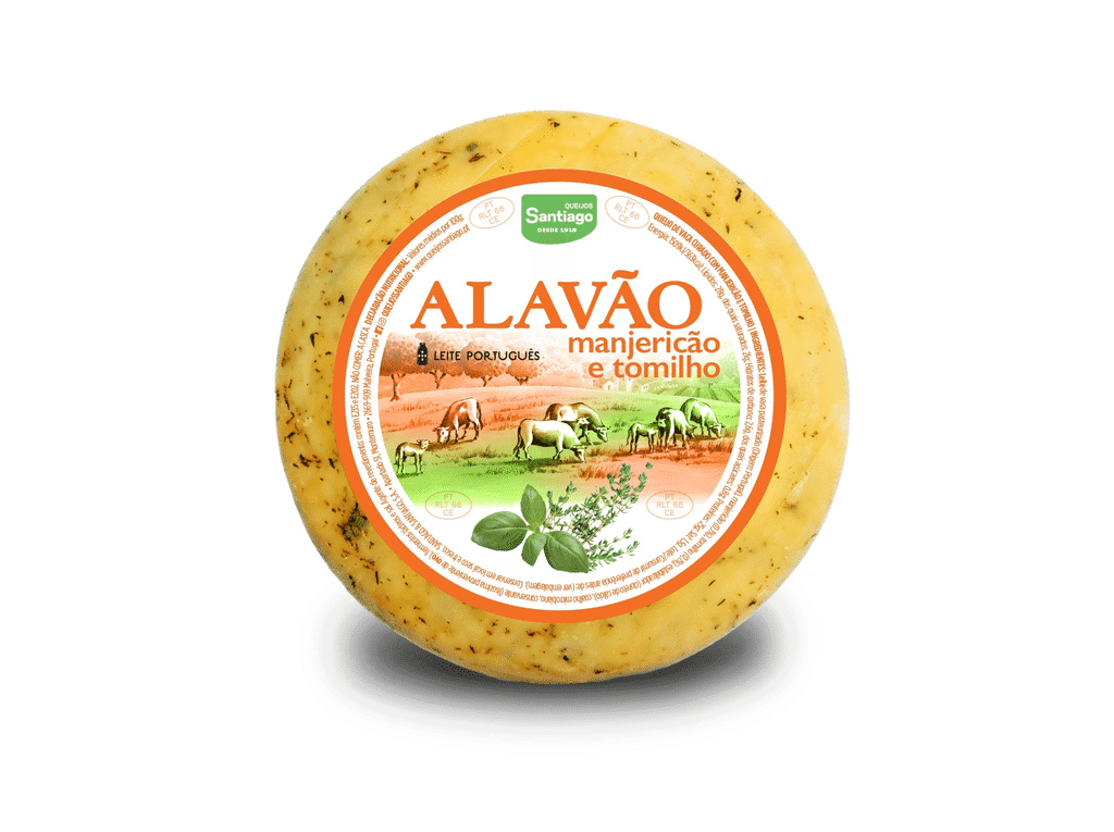 Queijo Vaca Manjericão E Tomilho - ALAVÃO