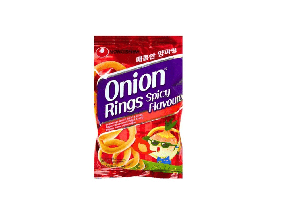 Coreia Anéis De Cebola Picante 40g - NONGSHIM