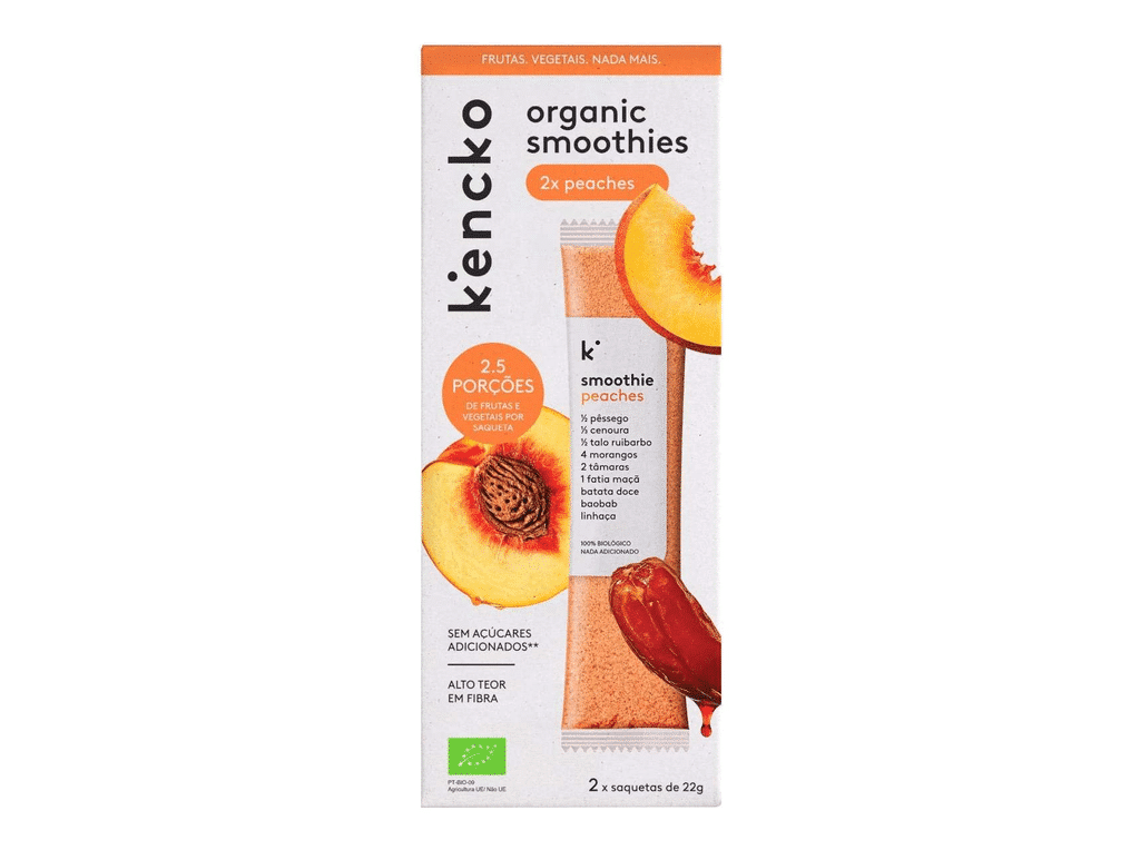Batido Peaches-pesseg-cen-ruibar 2x22g - KENCKO