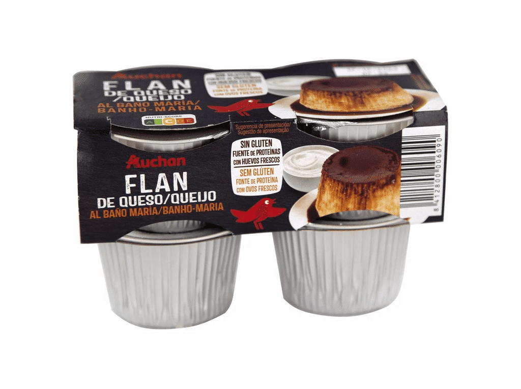 Flan De Queijo 4x100g - AUCHAN