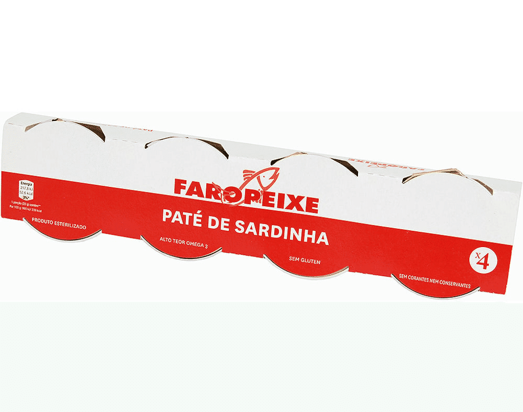 Paté De Sardinha 4x22g - CPA