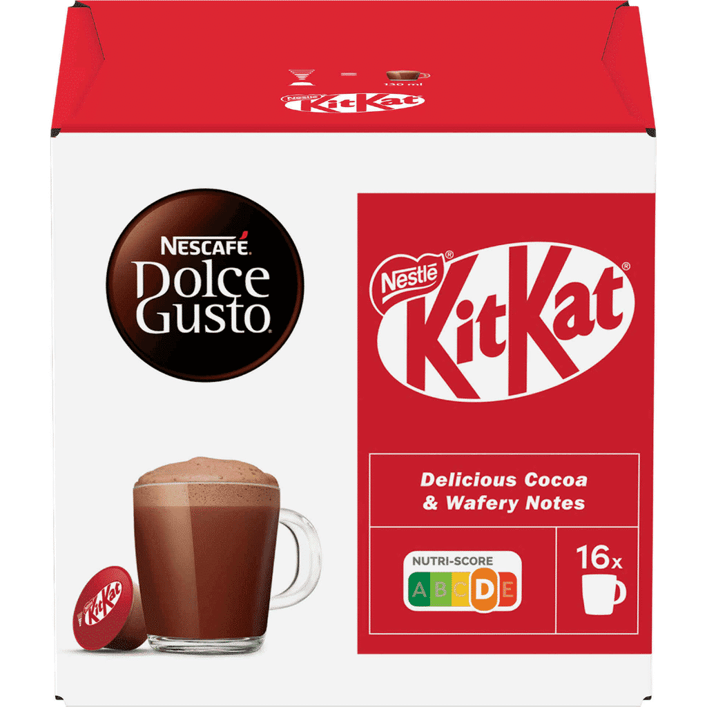 Cápsulas de Achocolatado Kit Kat - NESCAFÉ DOLCE GUSTO