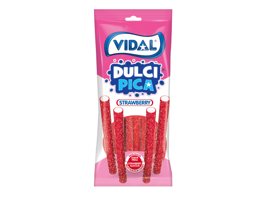Gomas Dulcipica Morango 90g - VIDAL