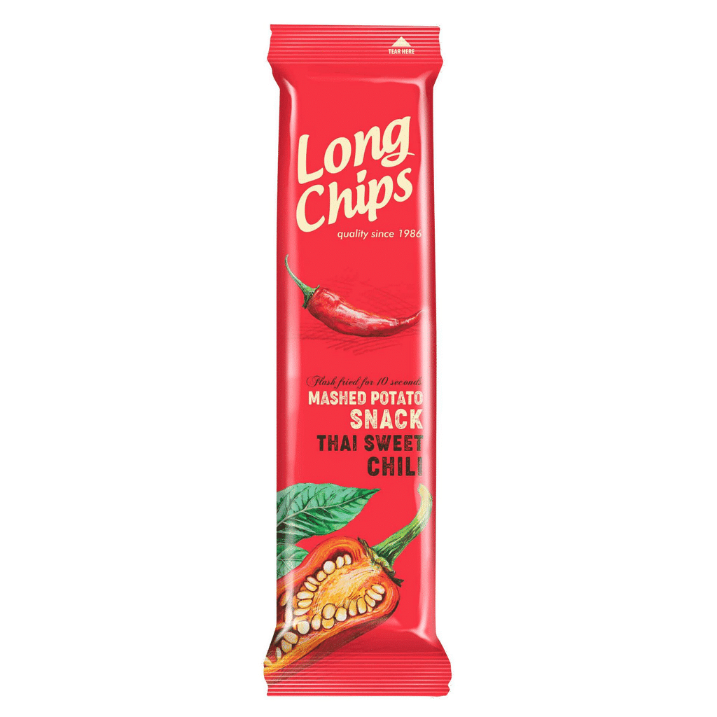 Snack Salgado Batata Thai Sweet Chili - LONG CHIPS