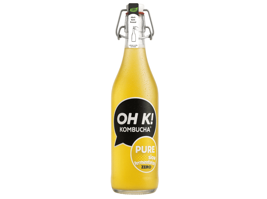 Kombucha Bio Pure (chá Verde Jasmim) 750 Ml - OH K!