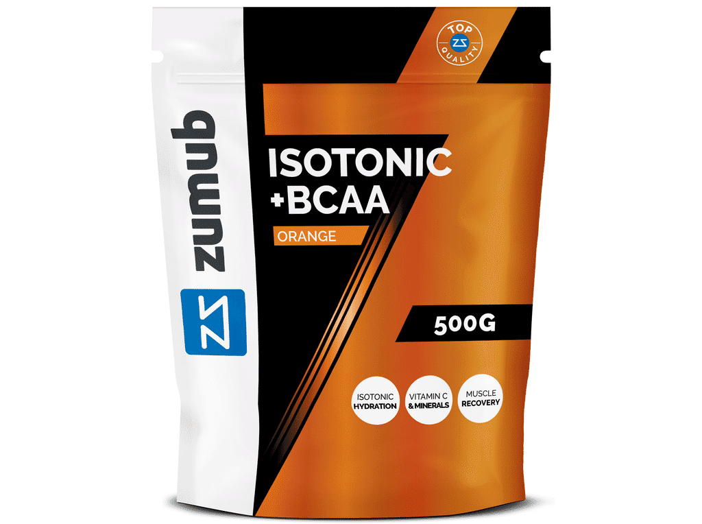 Suplemento Bcaas Isotonic Laranja 500 Gr - ZUMUB