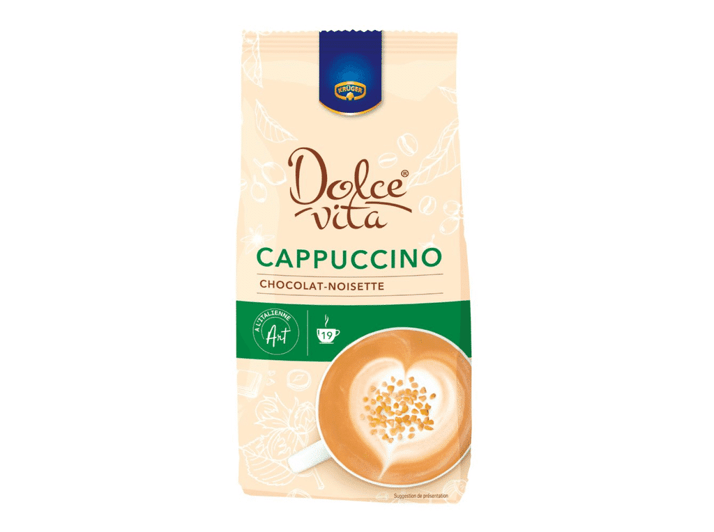 Cappuccino Solúvel Chocolate-avelã 380g - DOLCE VITA