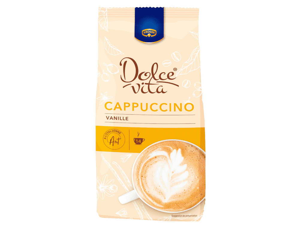 Cappuccino Solúvel Baunilha 380g - DOLCE VITA