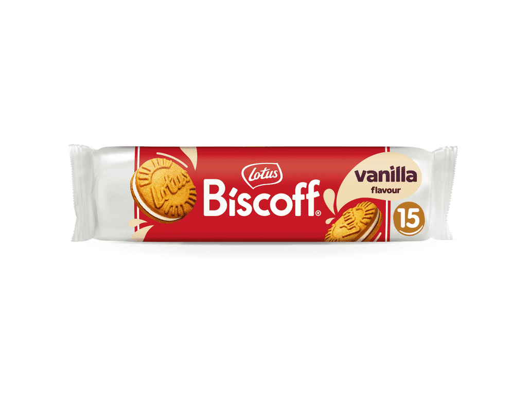 Bolacha Recheio Baunilha 150g - LOTUS BISCOFF