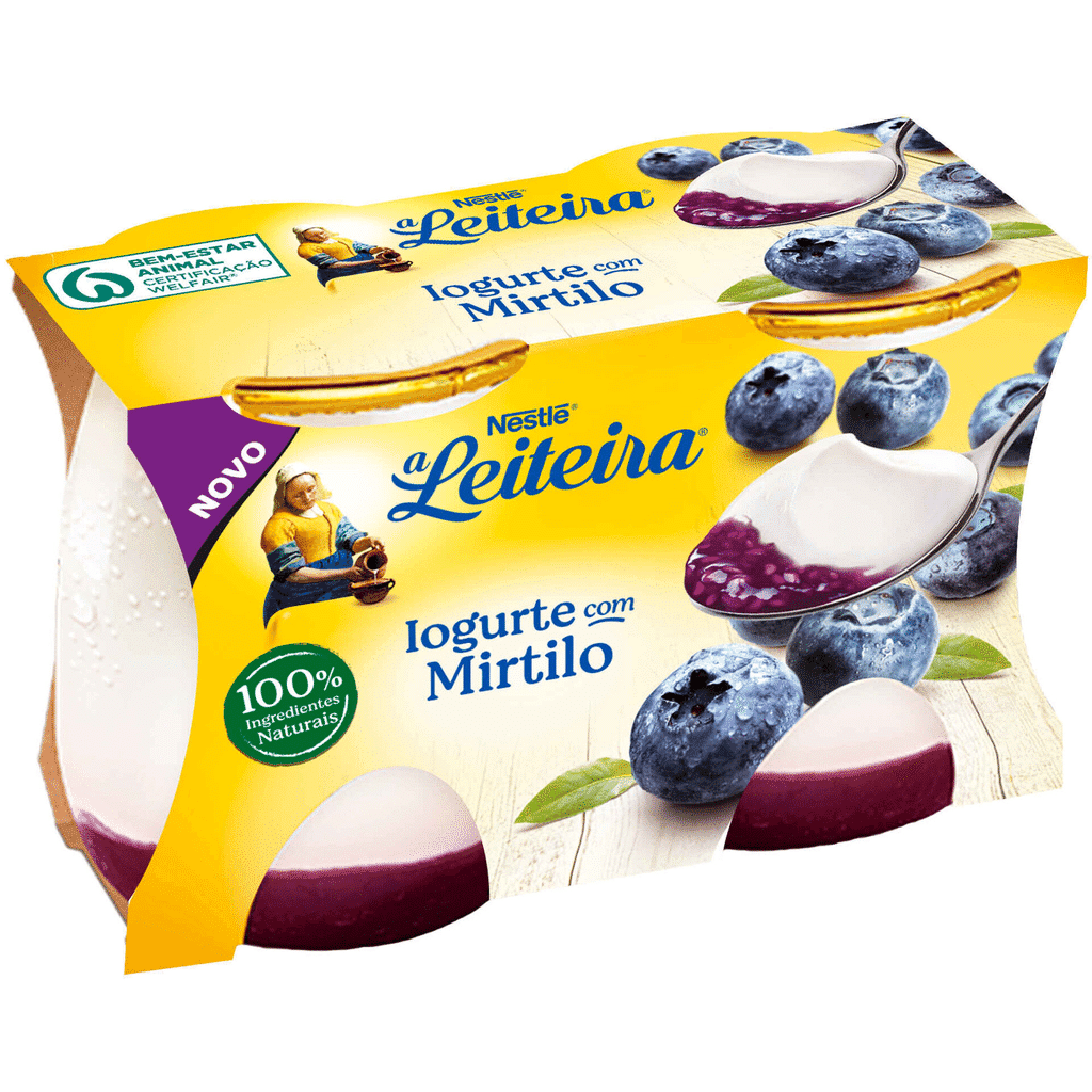 Iogurte com Mirtilo - A LEITEIRA