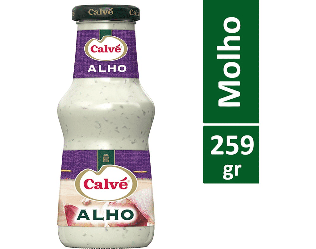 Molho Fondue Alho 259g - CALVÉ