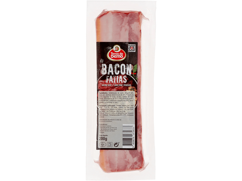 Bacon Extra 200 G - TERRAS DO DEMO