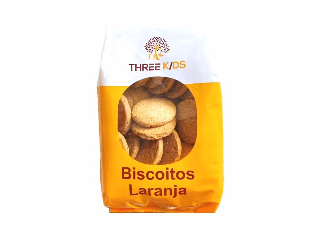 Biscoitos Laranja 200g - THREE KIDS