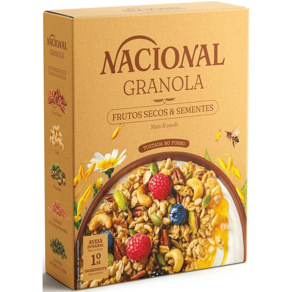 Granola Frutos Secos e Sementes - NACIONAL