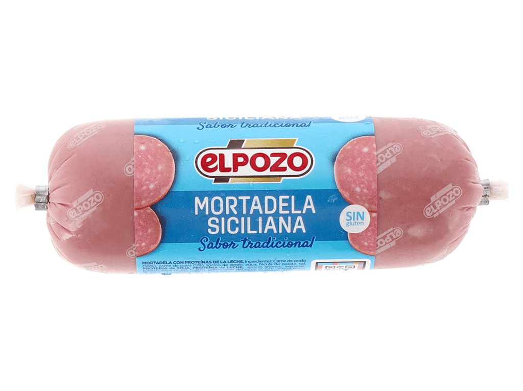 Mortadela Siciliana Min Elpozo300g - ELPOZO