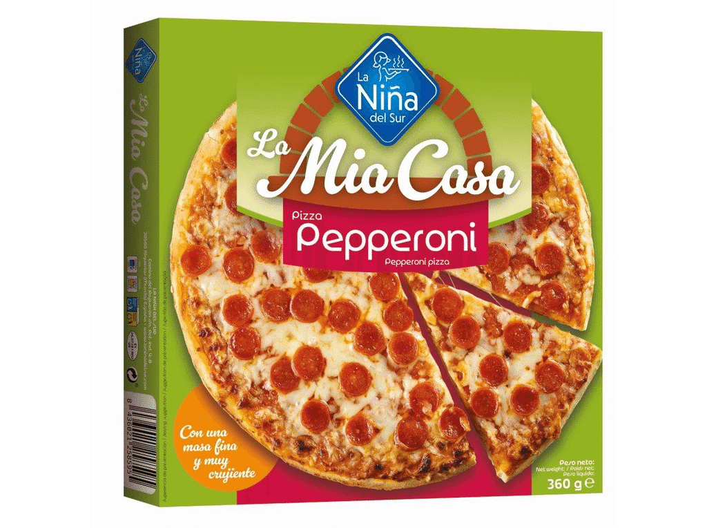 Pizza Pepperoni 360g - LA NIÑA DEL SUR