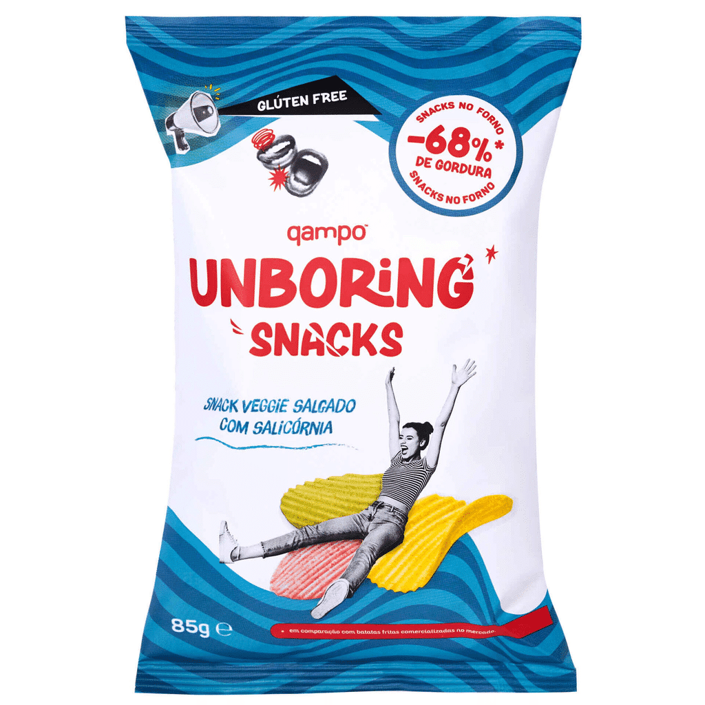 Snacks Salgados com Salicórnia - UNBORING