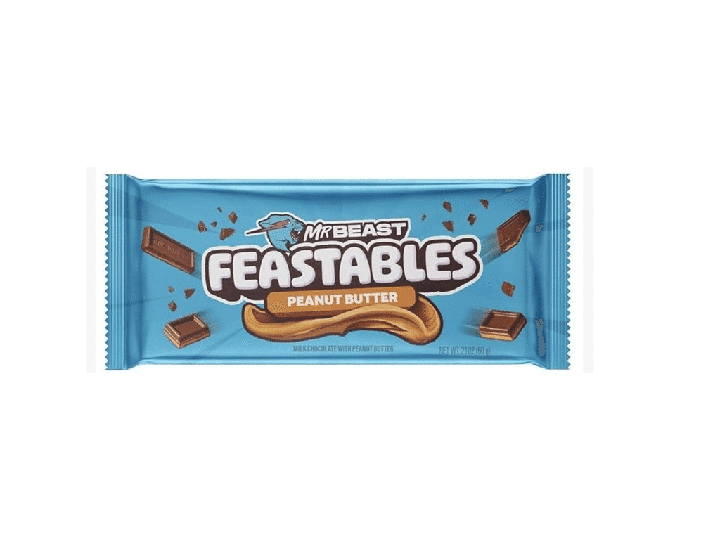 Chocolate Mr. Beast Peanut Butter 60g - FEASTABLES