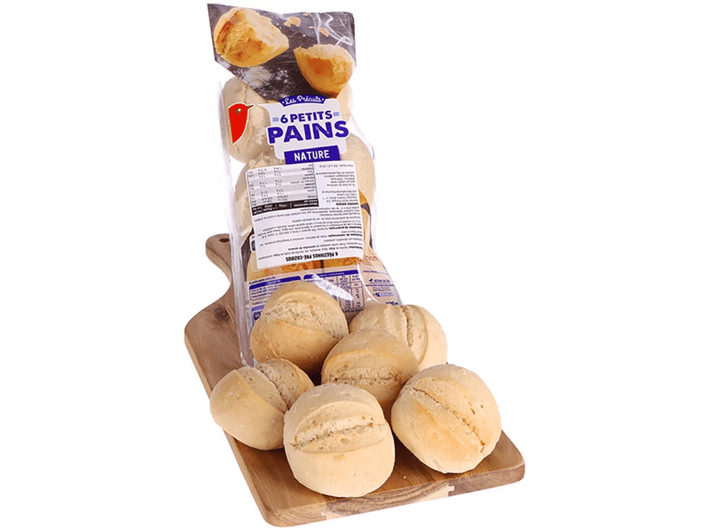 Pãezinhos Pré Cozidos 6x50g - AUCHAN