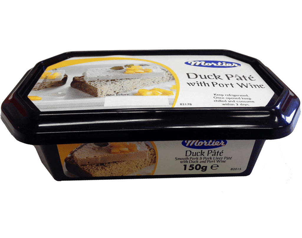 Patê De Pato Com Vinho Do Porto 150g - MORTIER