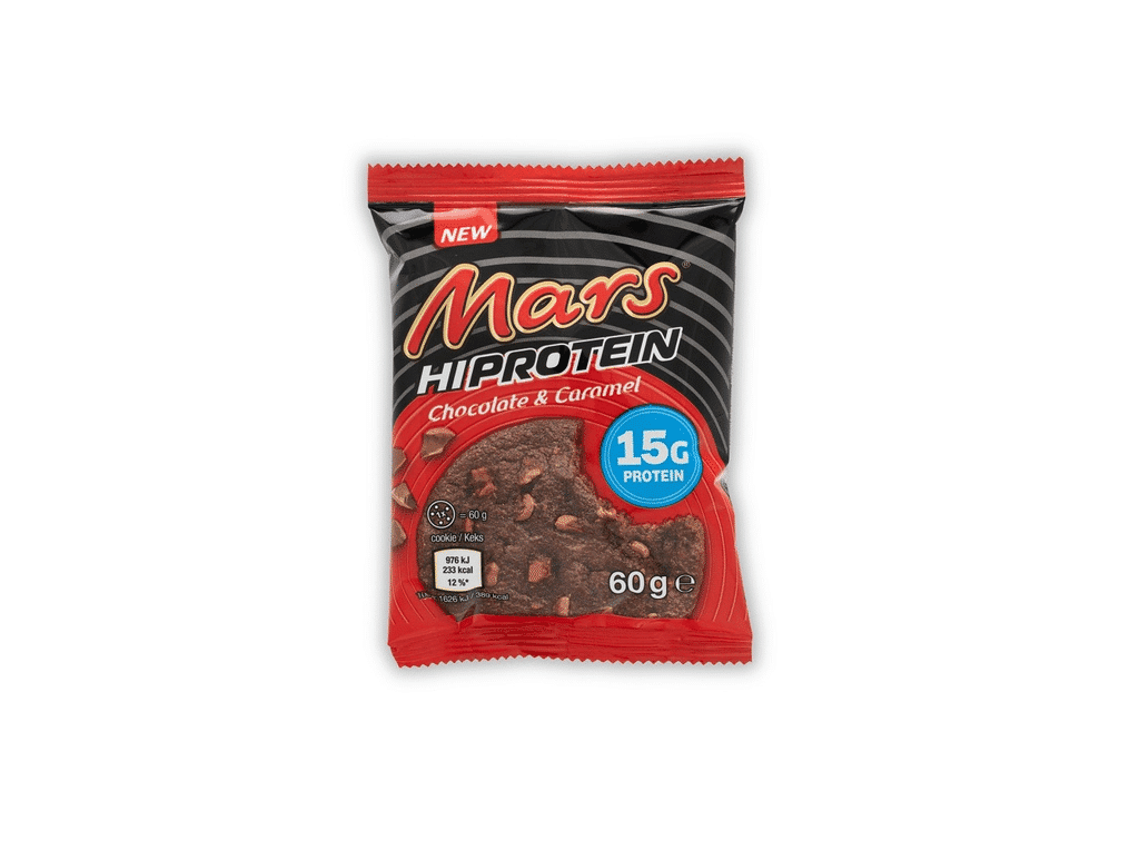 Bolacha Proteica Chocolate E Caramelo 60g - MARS