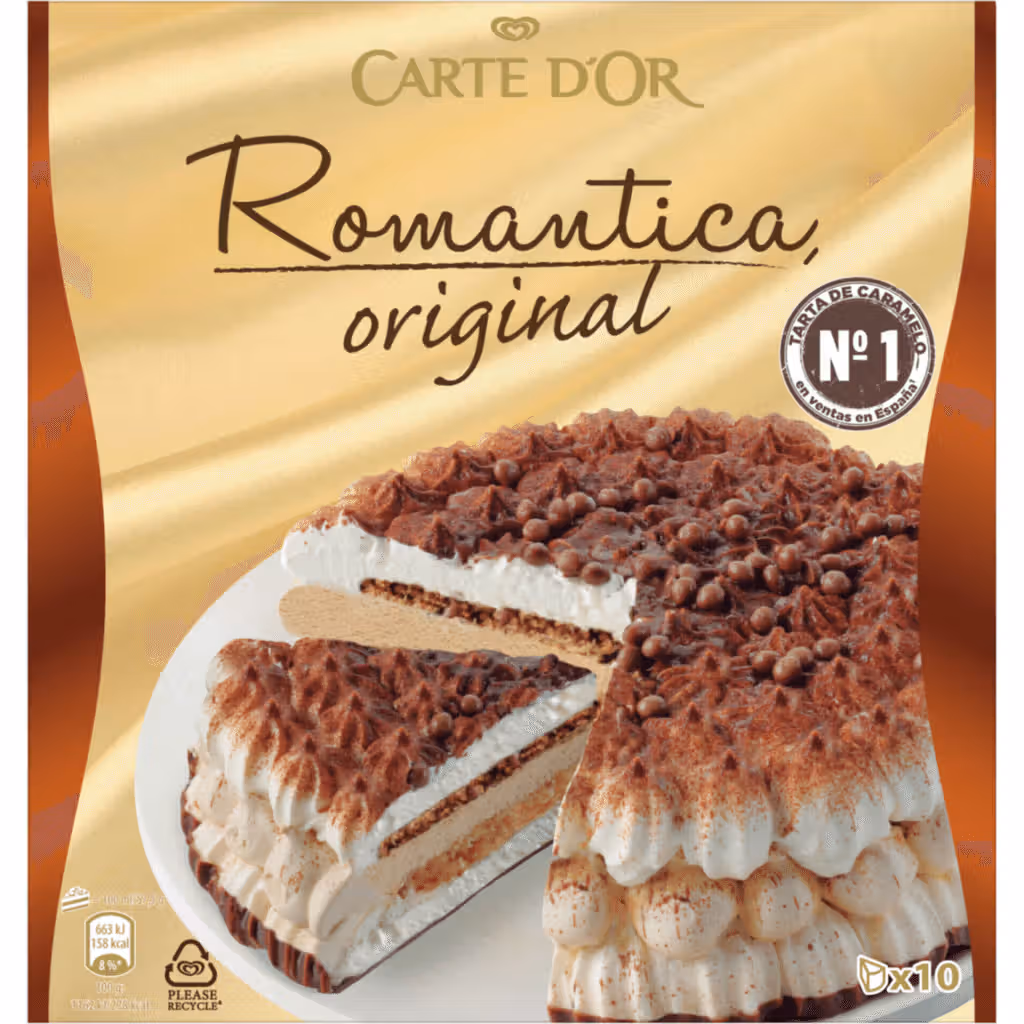 Tarte Gelada Romântica - CARTE D'OR