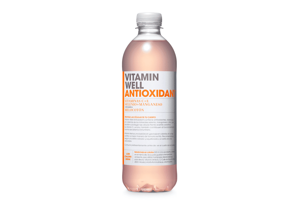 Bebida Isotónica Antioxidante Pêssego 500ml - VITAMIN WELL