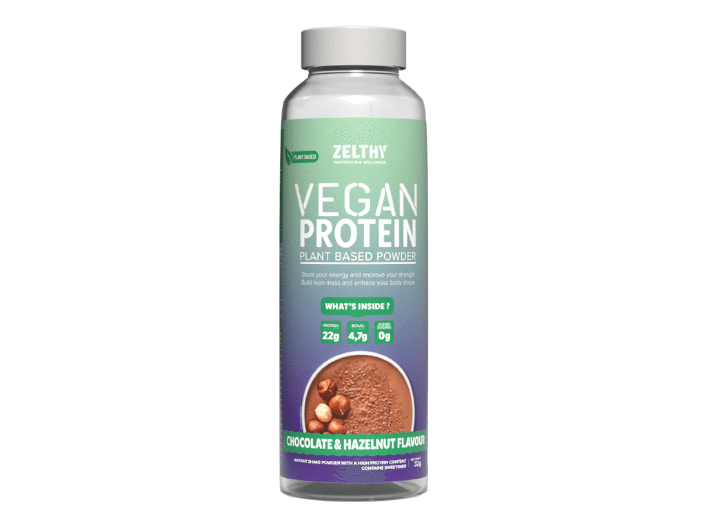 Proteina Vegetal Chocolate E Avelã 32g - ZELTHY