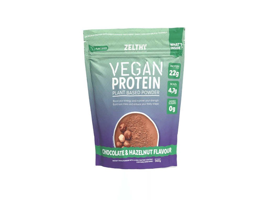 Proteina Vegetal Chocolate E Avelã 960g - ZELTHY