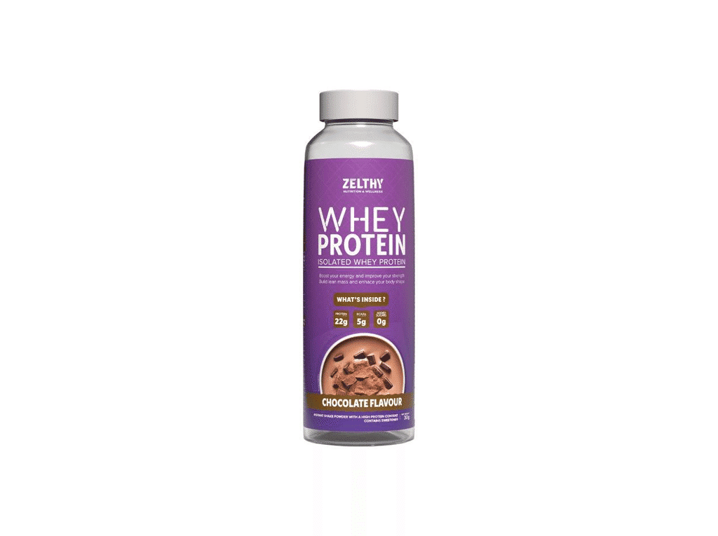 Proteina Whey Isolada Chocolate 30g - ZELTHY