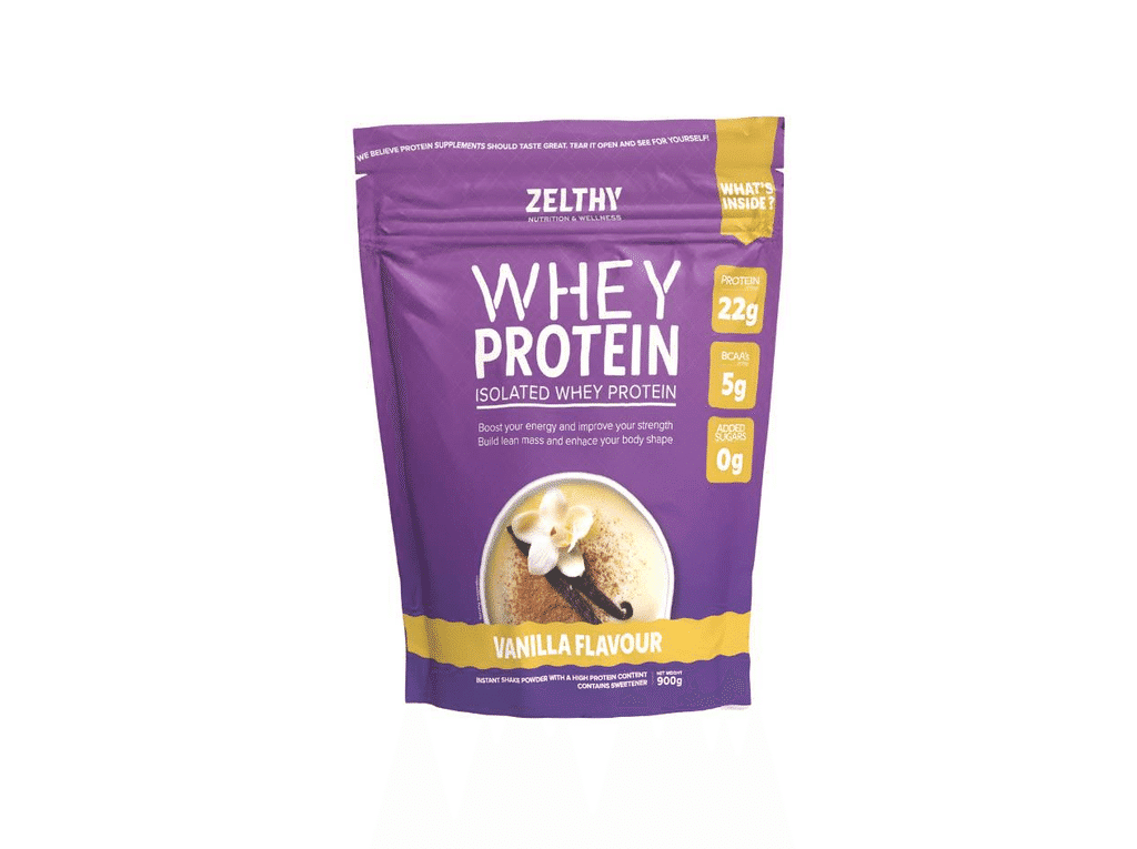 Proteina Whey Isolada Baunilha 900g - ZELTHY
