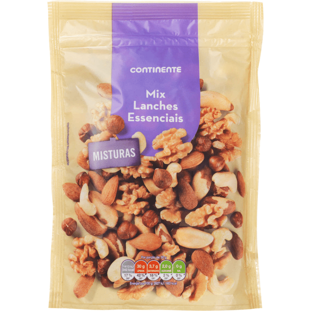 Mix Frutos Secos Lanches Essenciais - CONTINENTE