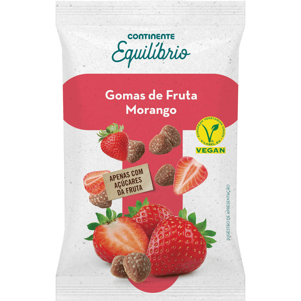 Gomas de Fruta Morango - CONTINENTE