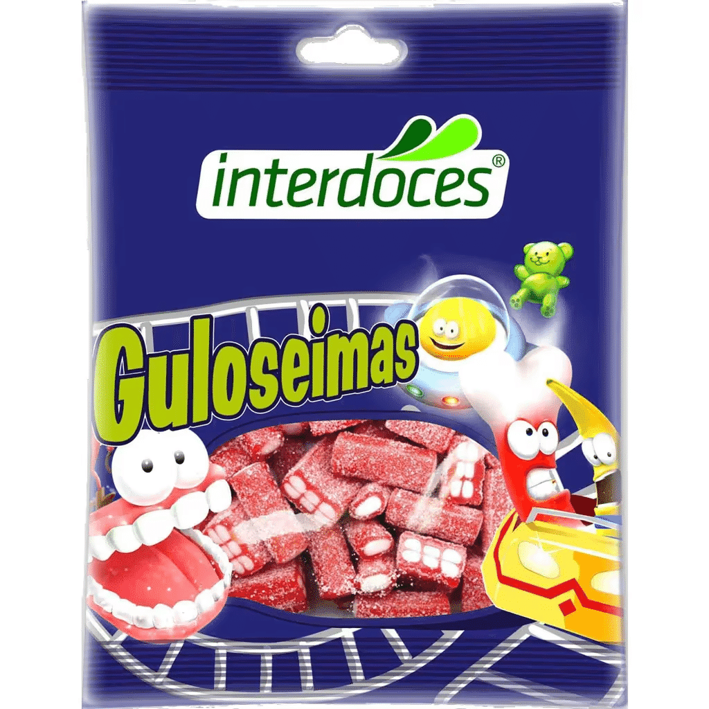 Gomas Sortido Regaliz embalagem 90 g - INTERDOCES