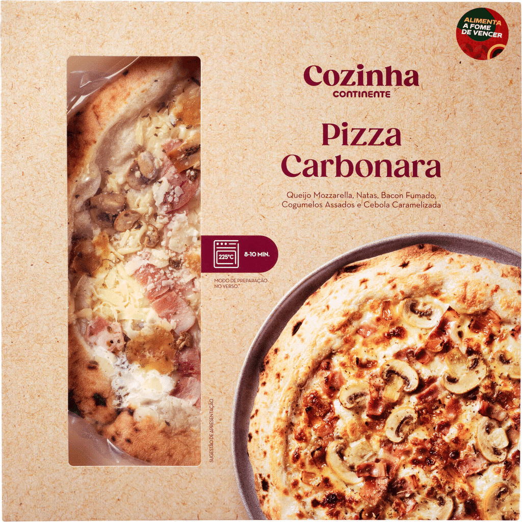 Pizza Fresca Carbonara - COZINHA CONTINENTE