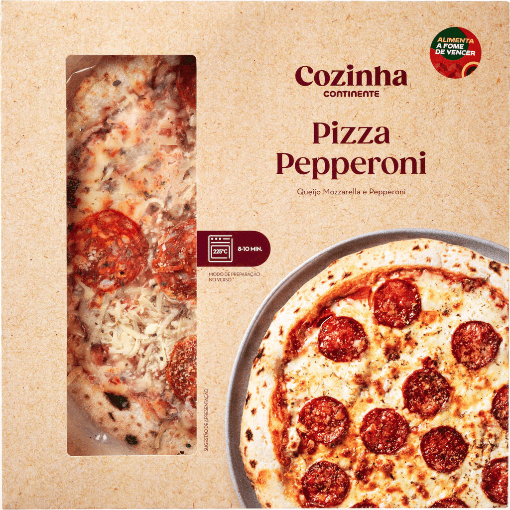 Pizza Fresca Pepperoni - COZINHA CONTINENTE