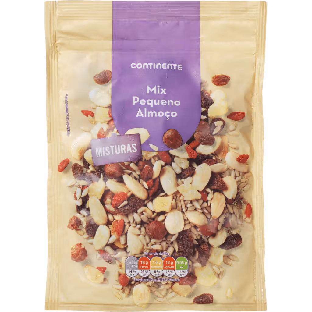 Mix Frutos Secos Pequeno Almoço - CONTINENTE