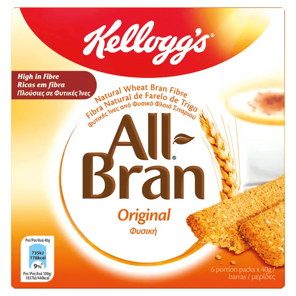 Barras de Cereais Nature All-bran - KELLOGG'S