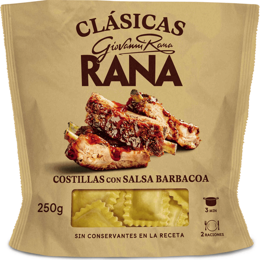 Ravioli Fresco de Costelas e Molho Barbecue - RANA