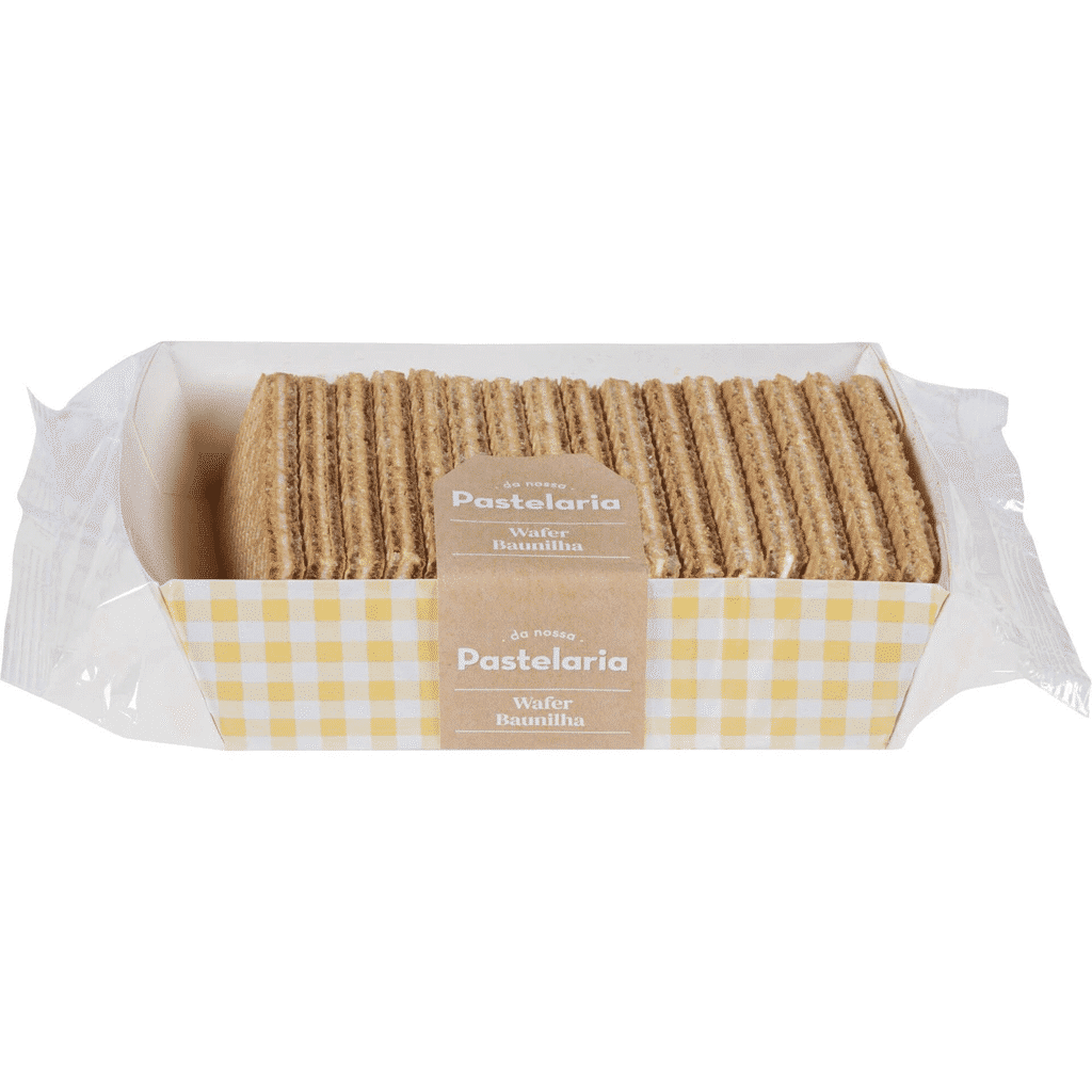 Wafers de Baunilha - DA NOSSA PASTELARIA