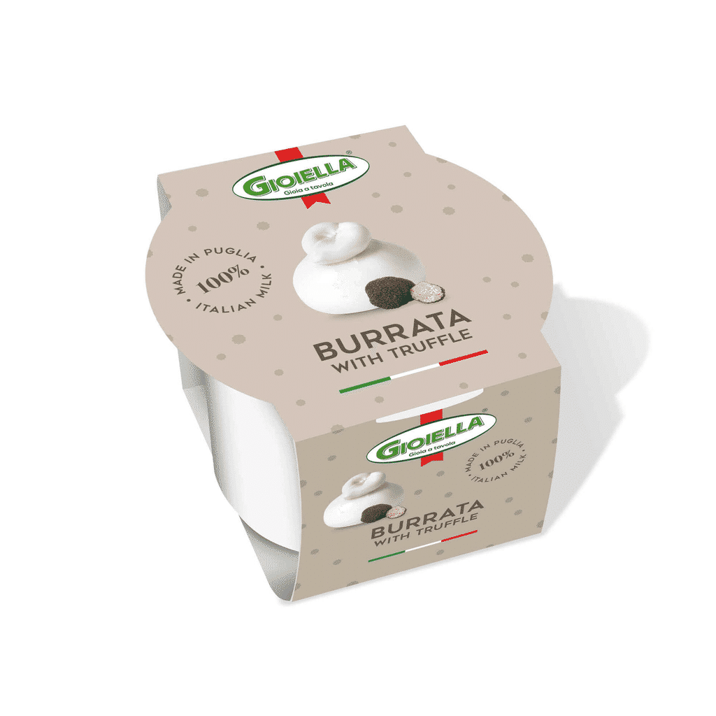 Queijo Burrata de Vaca com Trufas - GIOIELLA