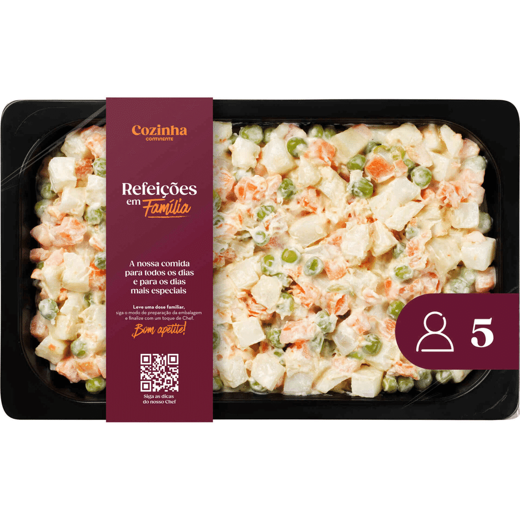 Salada Russa para 5 Pessoas - COZINHA CONTINENTE