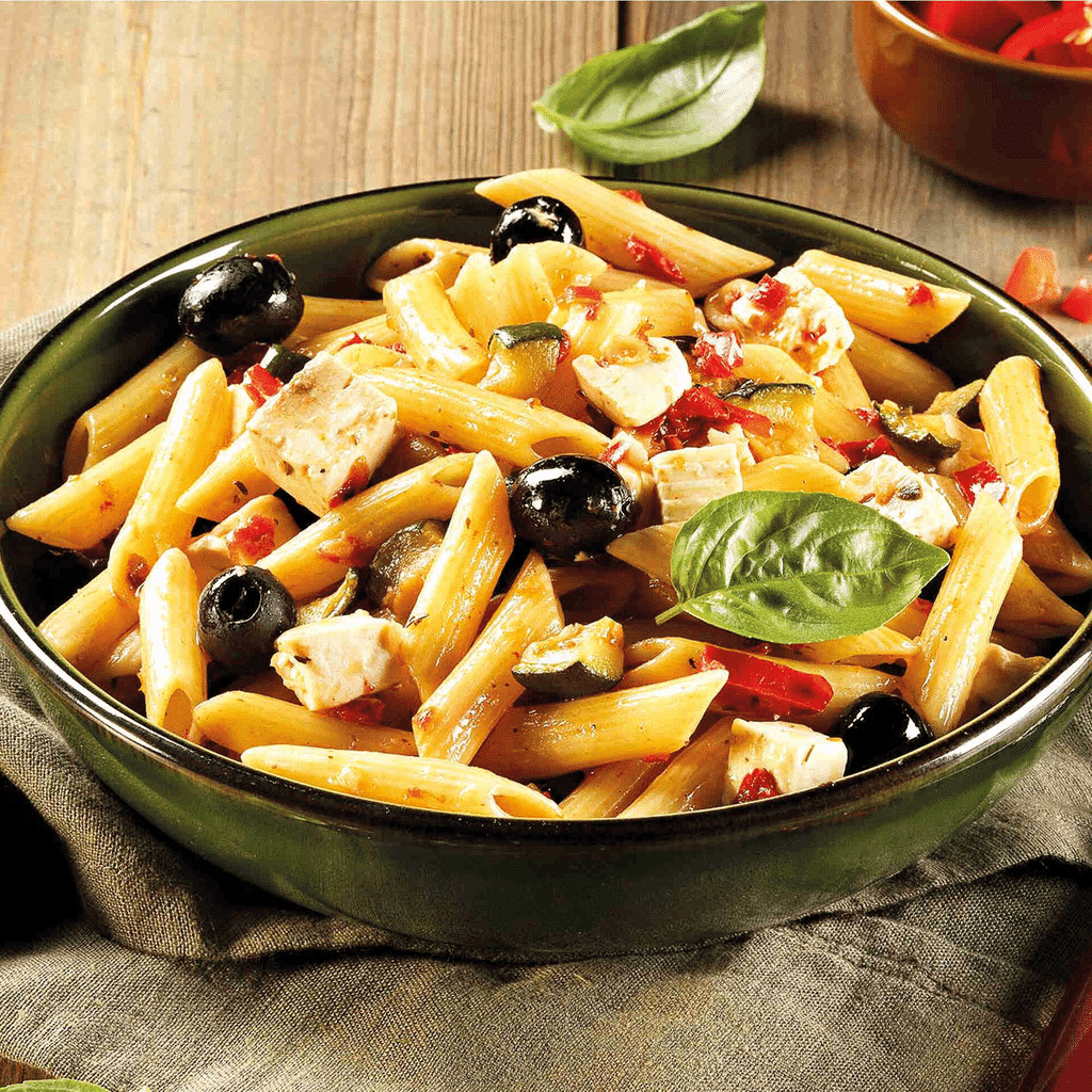 Massa Penne com Queijo - COZINHA CONTINENTE