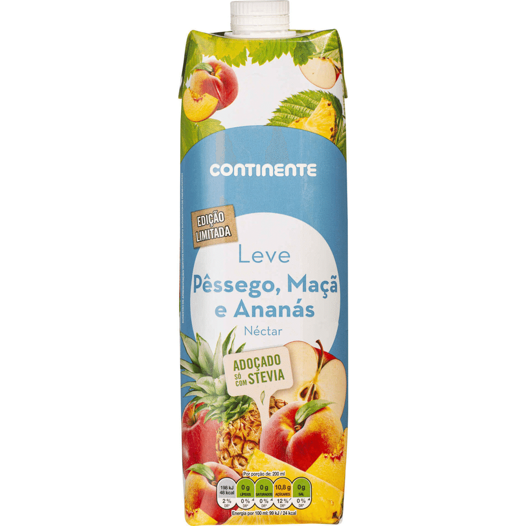 Néctar Pêssego, Maçã e Ananás - CONTINENTE