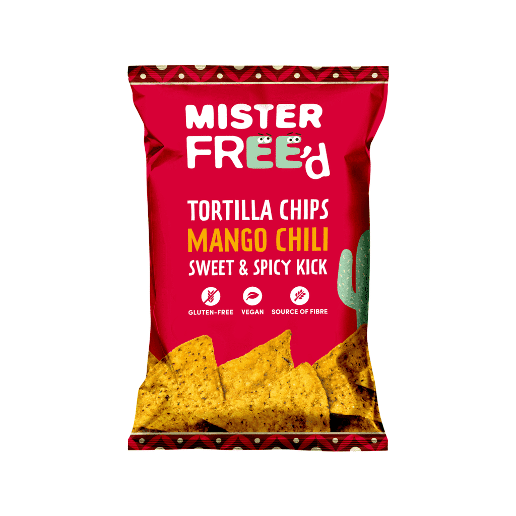 Snacks Tortilha Chips Manga e Chili - MISTER FREE'D