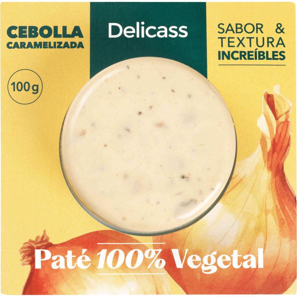 Patê Vegetal de Cebola Caramelizada - DELICASS